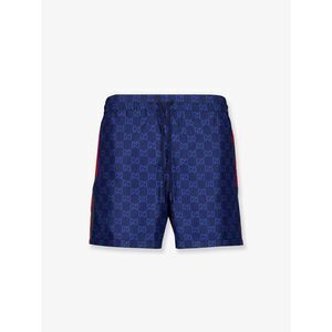 Gucci Men Gg Nylon Swim Trunks